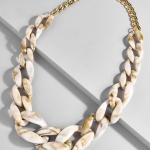 Bauble Bar Bone Links Necklace